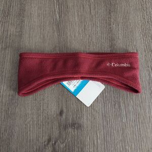 Columbia Burgundy Fleece Headband Ear Warmer